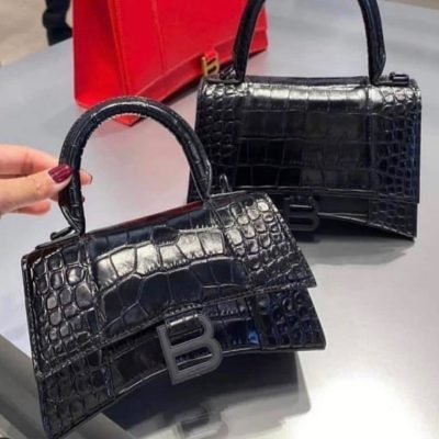 Balenciaga Designer Women's Hourglass Top Handle Bags