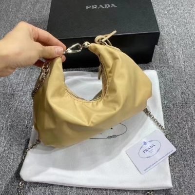 Prada Leather Shoulder Bags for Her