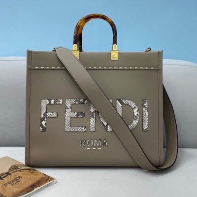 Fendi Sunshine Latest Shopper Tote Bag