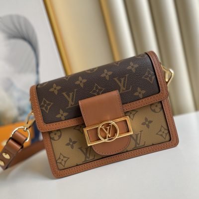 Louis Vuitton Mini Dauphine Monogram Bag For Women