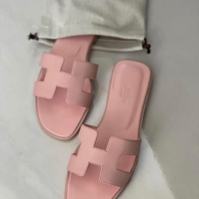 Hermes Oran Sandal Pink For Women