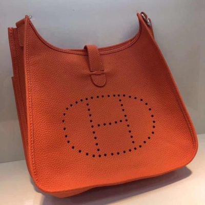 Hermes Evelyne Crossbody Bag Orange