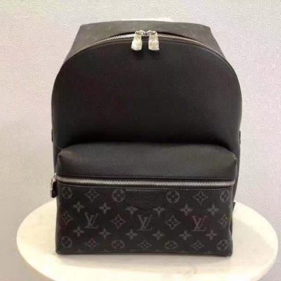 Louis Vuitton Discovery Leather Backpack for Men