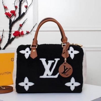 Louis Vuitton Women's Shopping Fleece Speedy Bags