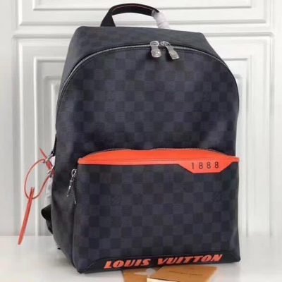 Louis Vuitton Discovery Damier Ebene Backpack for Men