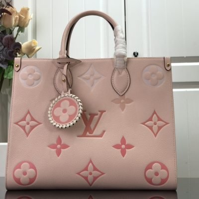 Louis Vuitton ONTHEGO MM Tote Bag Pink